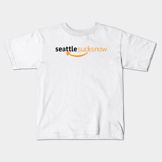 Seattle Sucks Now Kids T-Shirt by RyanJGillDesigns